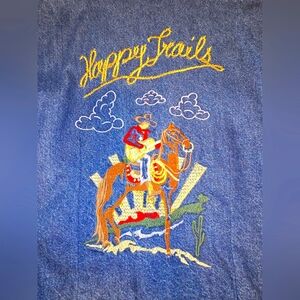 Vintage denim western jacket Sm/med